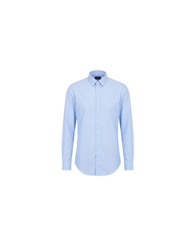 Giorgio Armani TOPS - Hemdenauf YOOX.COM Hellblau