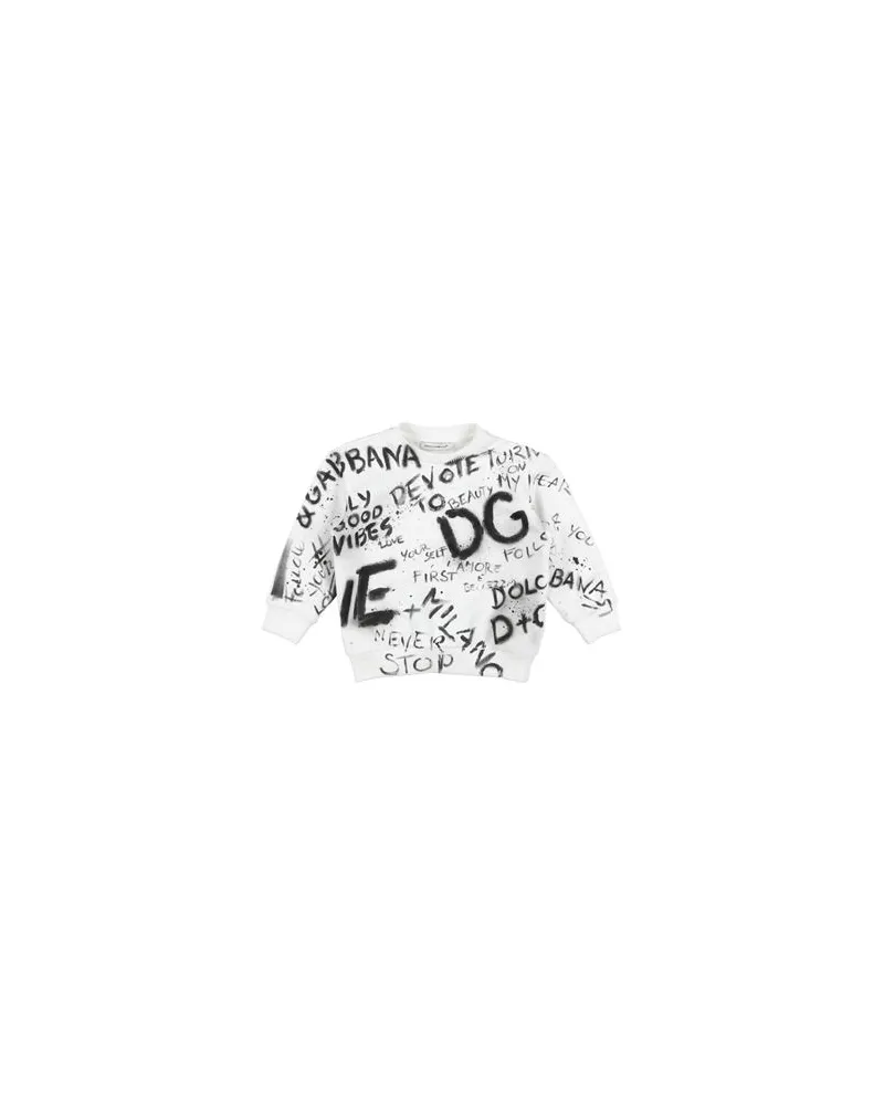 Dolce & Gabbana TOPS - Sweatshirtsauf YOOX.COM Weiß