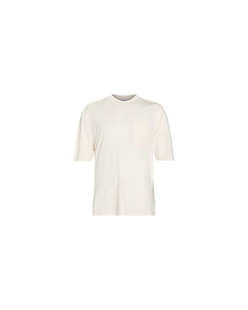 Officine Generale TOPS - T-shirtsauf YOOX.COM Elfenbein