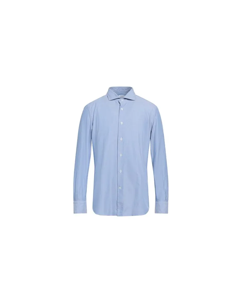 MAZZARELLI TOPS - Hemdenauf YOOX.COM Hellblau