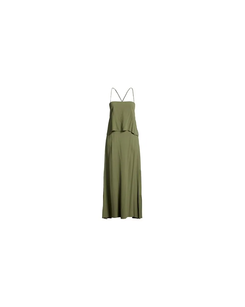 Antonelli Firenze KLEIDER - Maxi-Kleiderauf YOOX.COM Militärgrün