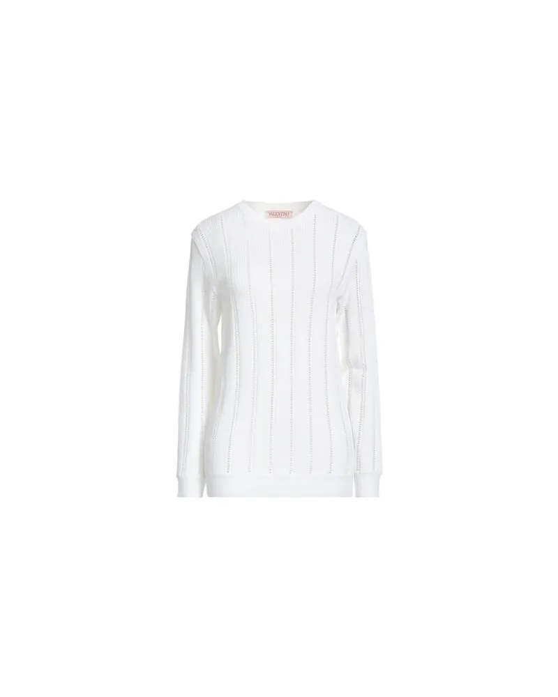 Valentino Garavani STRICKWAREN - Pulloverauf YOOX.COM Weiß