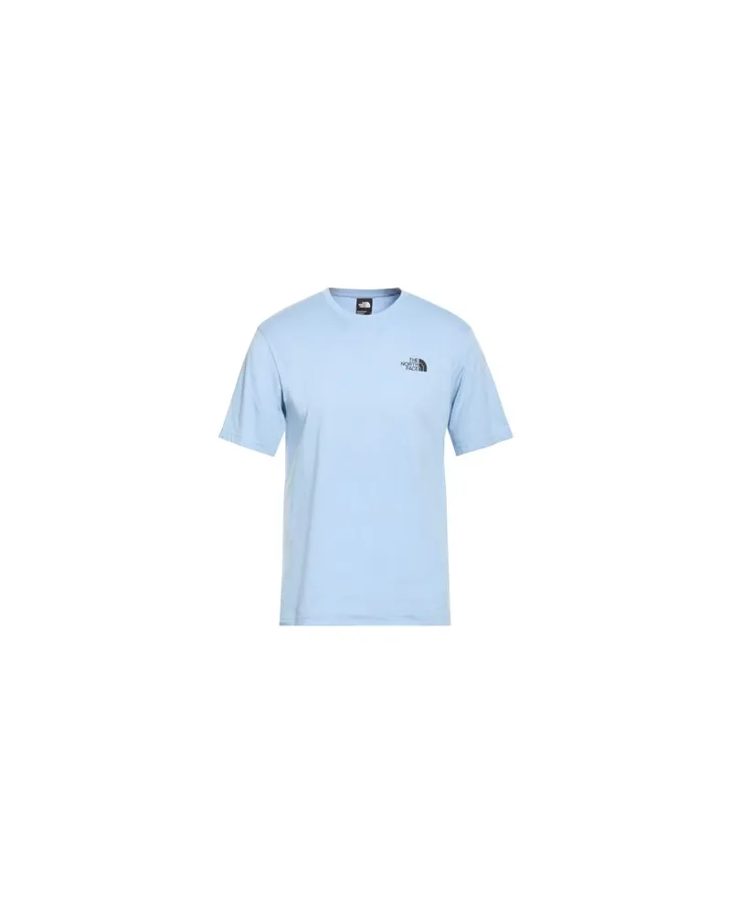 The North Face M CAMPING GRAPHIC SS TEE - TOPS - T-shirtsauf YOOX.COM Hellblau