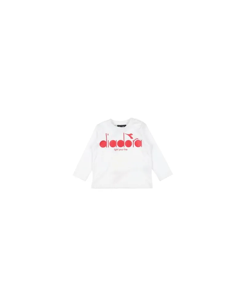 Diadora TOPS - T-shirtsauf YOOX.COM Weiß
