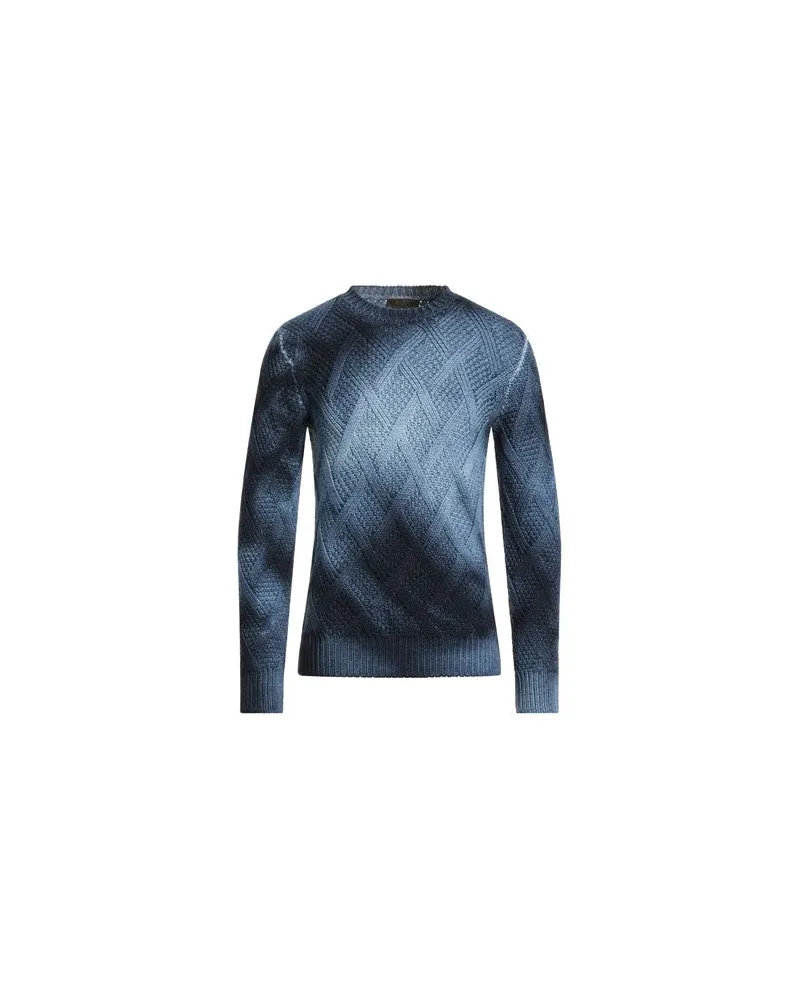 MOORER STRICKWAREN - Pulloverauf YOOX.COM Taubenblau