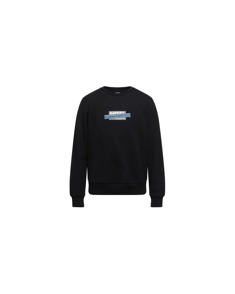 Diesel TOPS - Sweatshirtsauf YOOX.COM Schwarz