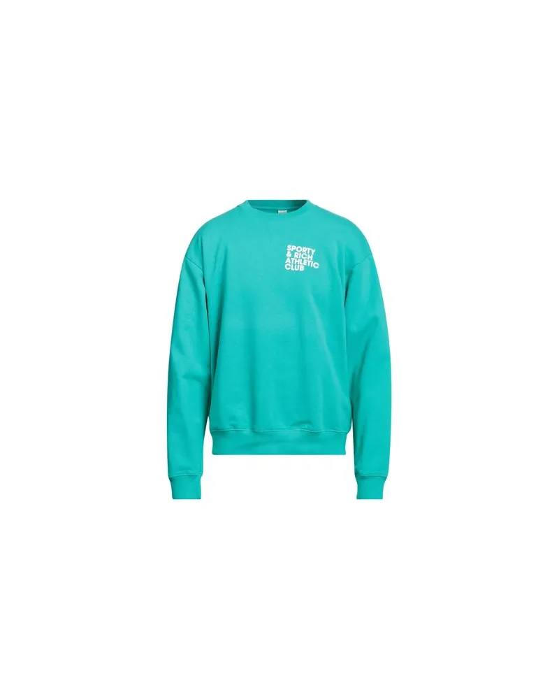 SPORTY & RICH TOPS - Sweatshirtsauf YOOX.COM Tūrkis