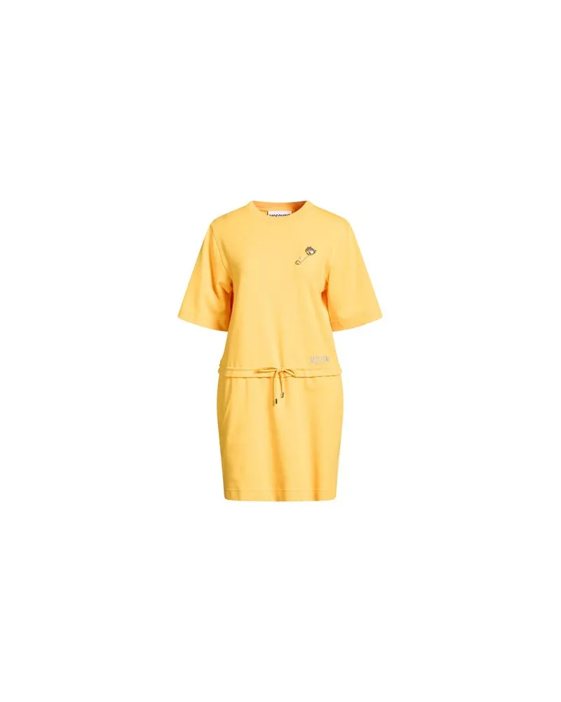 Moschino KLEIDER - Mini-Kleiderauf YOOX.COM Gelb
