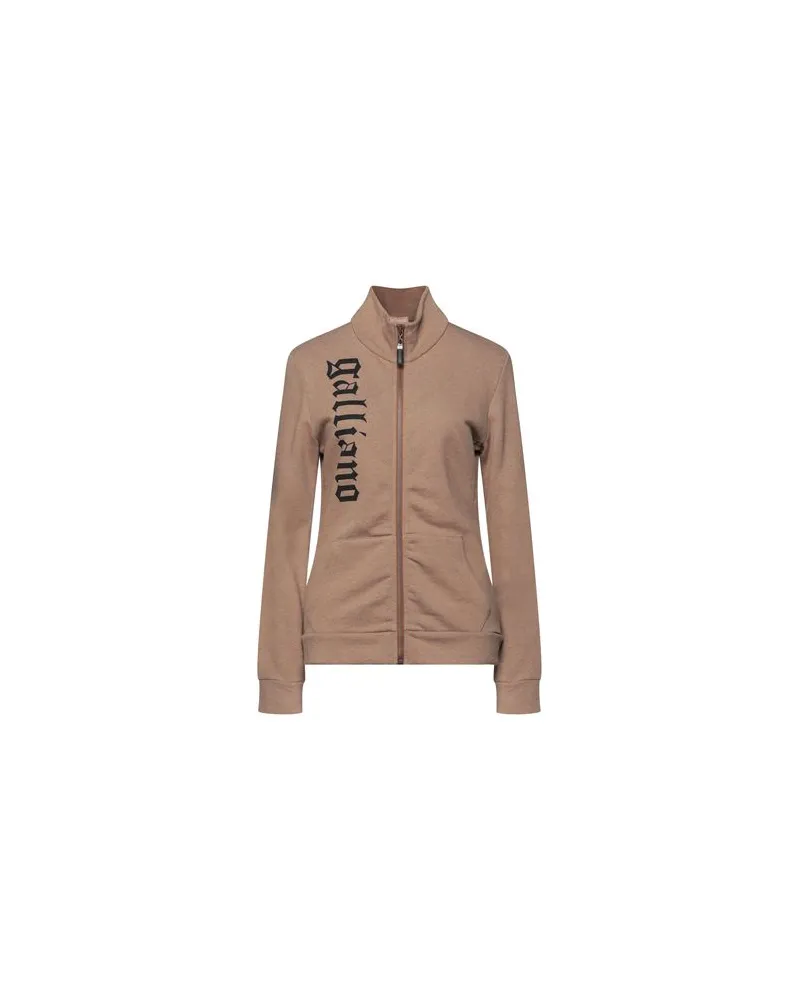 John Galliano TOPS - Sweatshirtsauf YOOX.COM Khaki