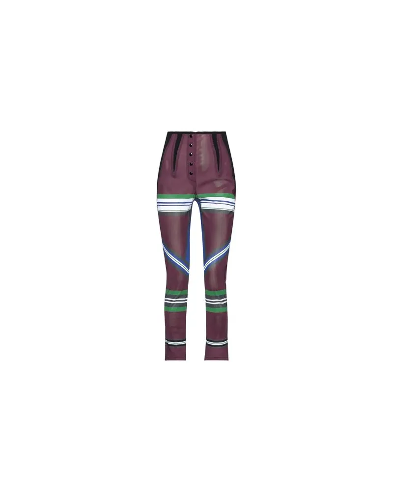 Philosophy Di Lorenzo Serafini HOSEN & RÖCKE - Leggingsauf YOOX.COM Bordeaux