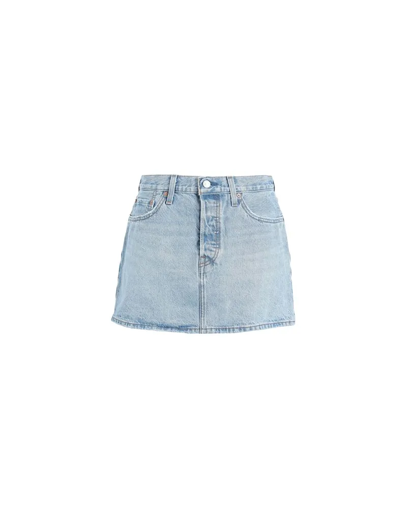 Levi's ICON SKIRT WORN IN  - HOSEN & RÖCKE - Jeansröckeauf YOOX.COM Blau