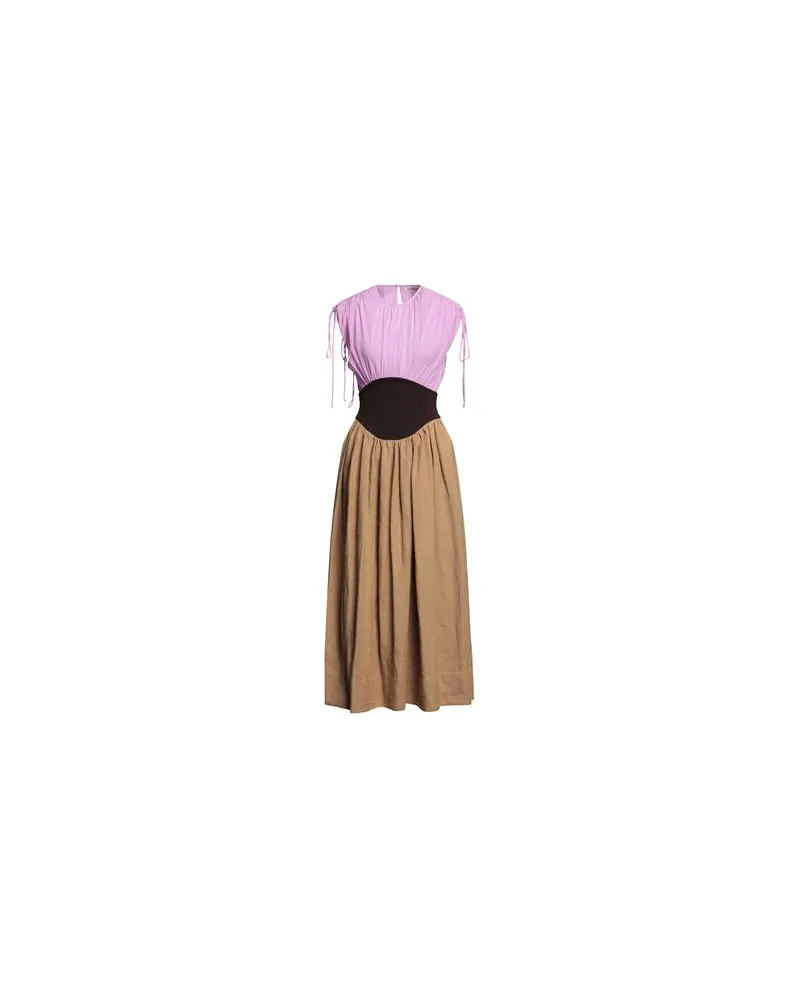 Tory Burch KLEIDER - Maxi-Kleiderauf YOOX.COM Lila