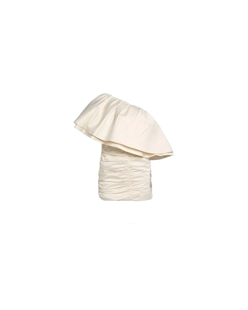 ROTATE Birger Christensen KLEIDER - Mini-Kleiderauf YOOX.COM Cremeweiß