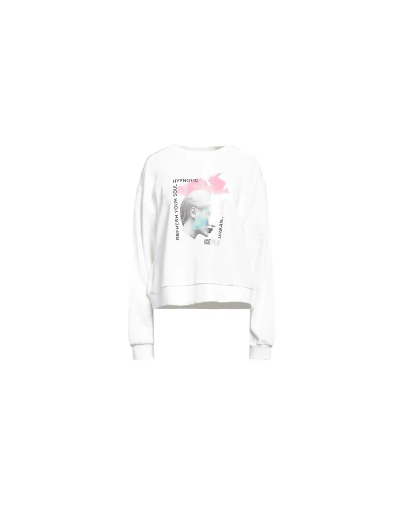 ICE PLAY TOPS - Sweatshirtsauf YOOX.COM Weiß