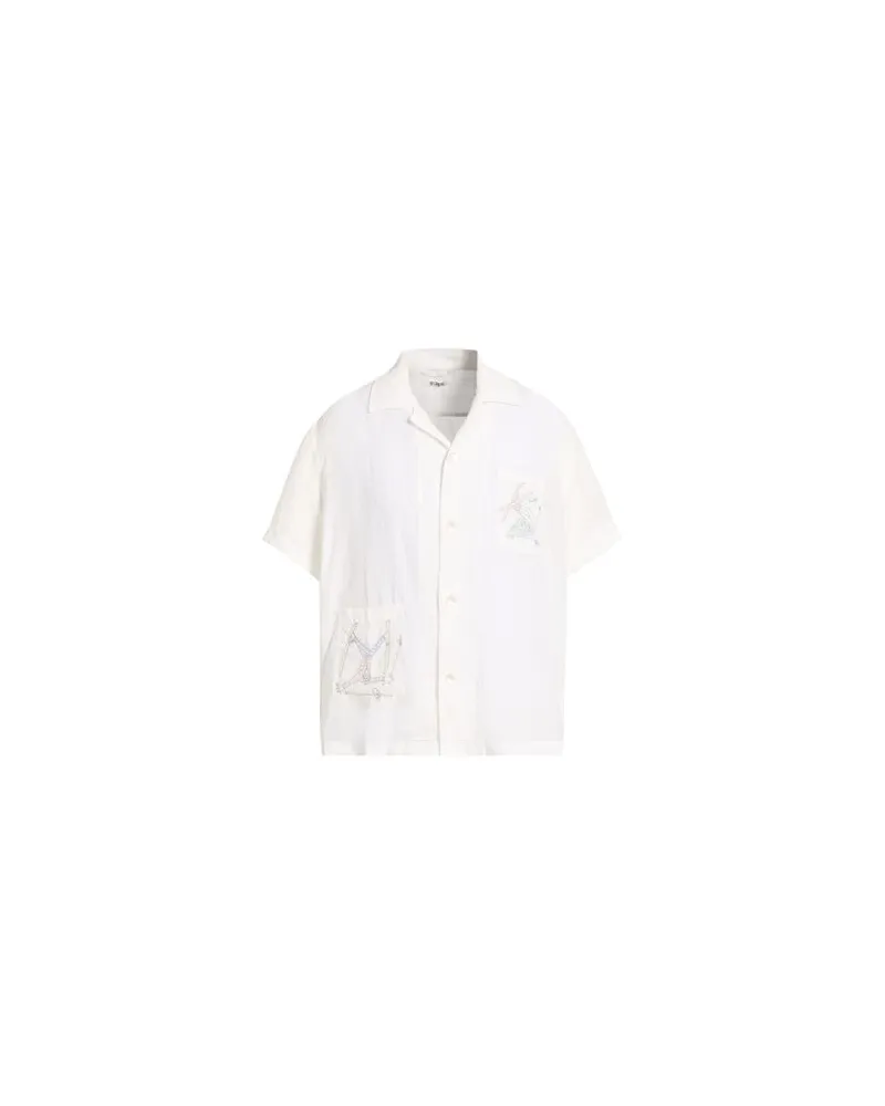 BODE TOPS - Hemdenauf YOOX.COM Weiß
