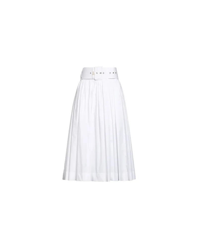 Patrizia Pepe HOSEN & RÖCKE - Midi-Röckeauf YOOX.COM Weiß