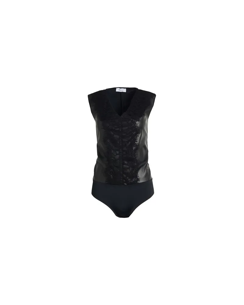 Motel TOPS - Bodysuitsauf YOOX.COM Schwarz