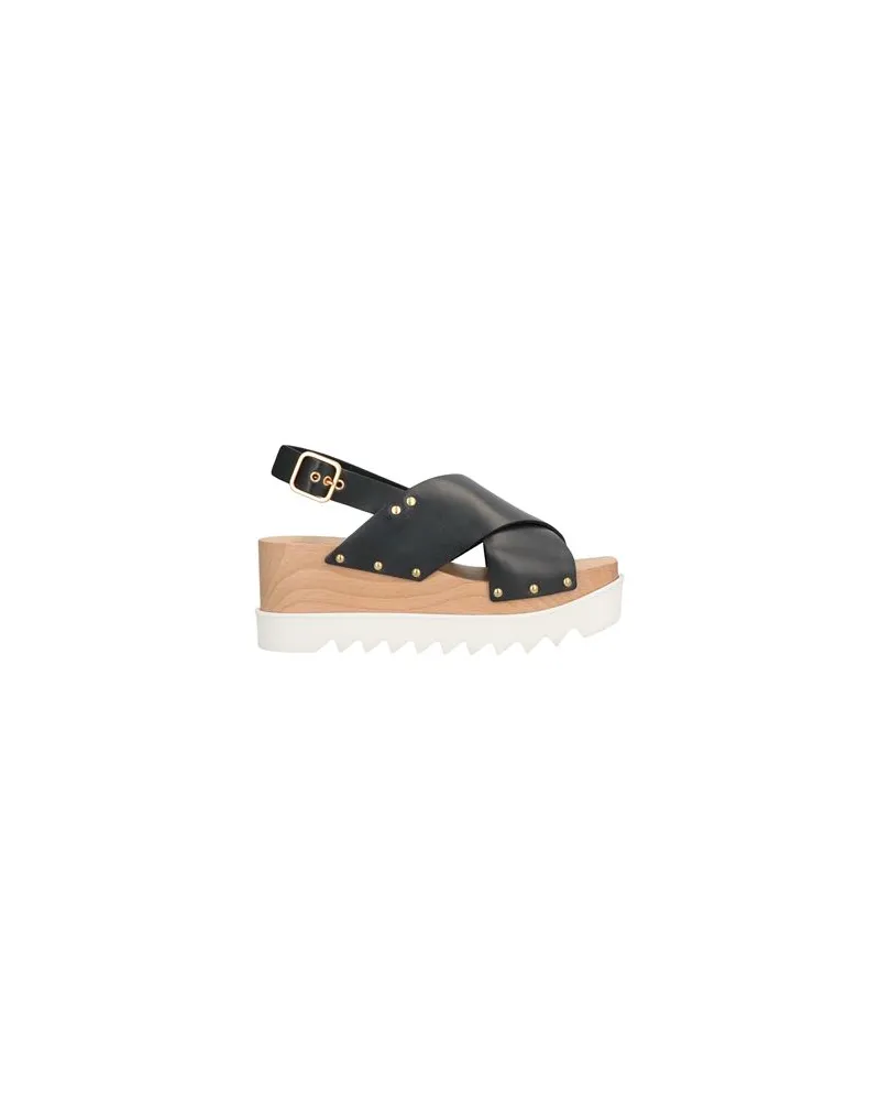 Stella McCartney SCHUHE - Sandalenauf YOOX.COM Schwarz