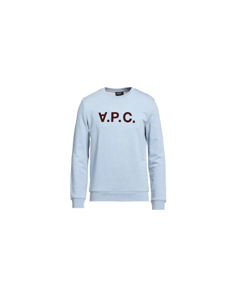 A.P.C. TOPS - Sweatshirtsauf YOOX.COM Himmelblau