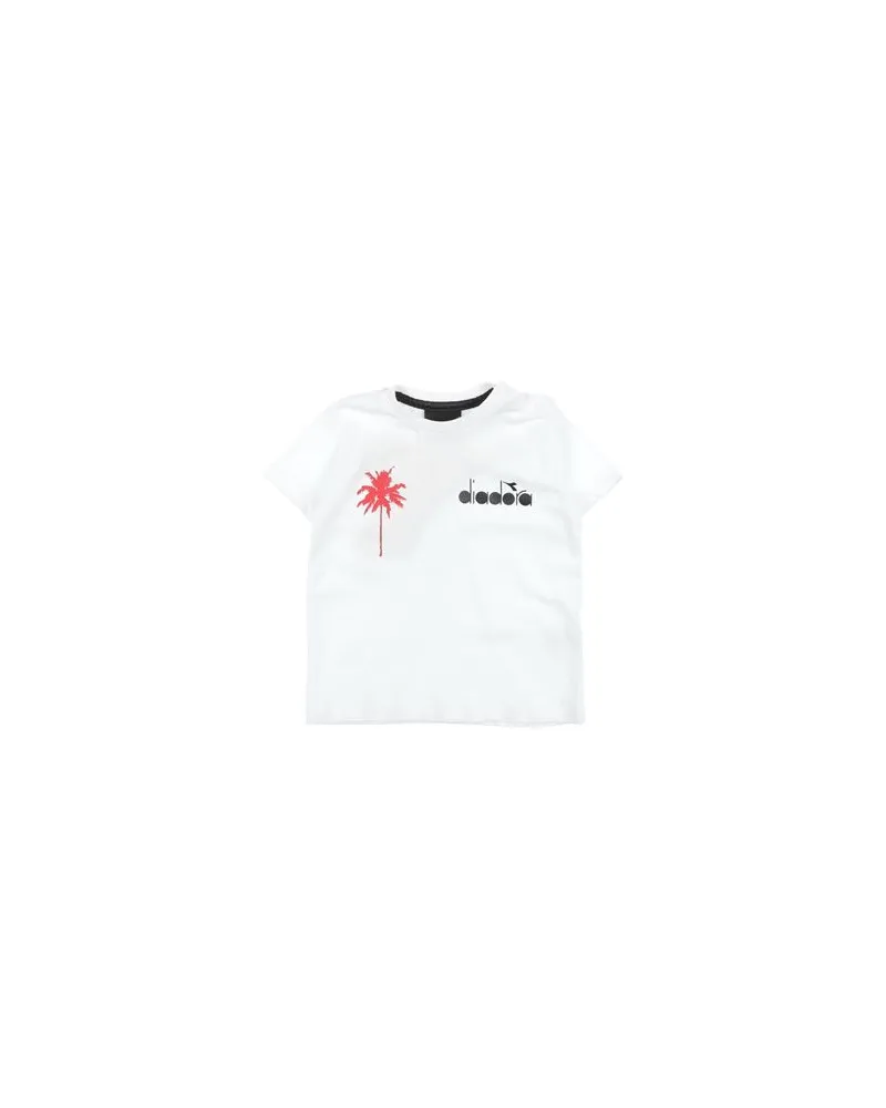Diadora TOPS - T-shirtsauf YOOX.COM Weiß