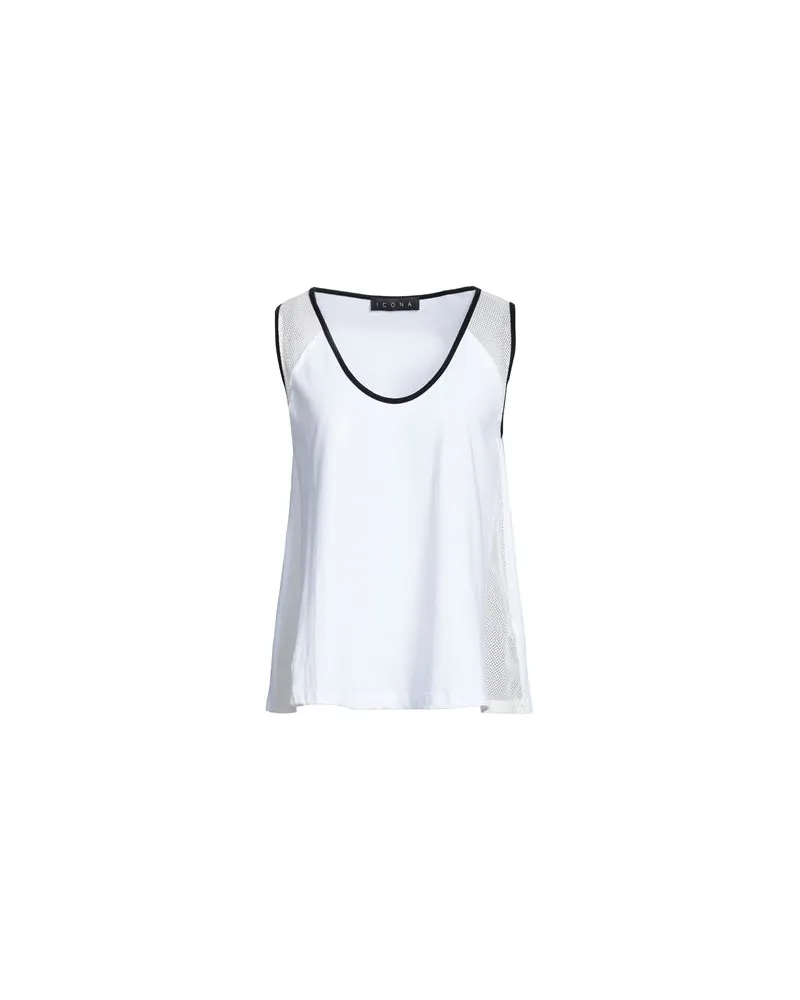 Icona By Kaos TOPS - Tank Topsauf YOOX.COM Weiß