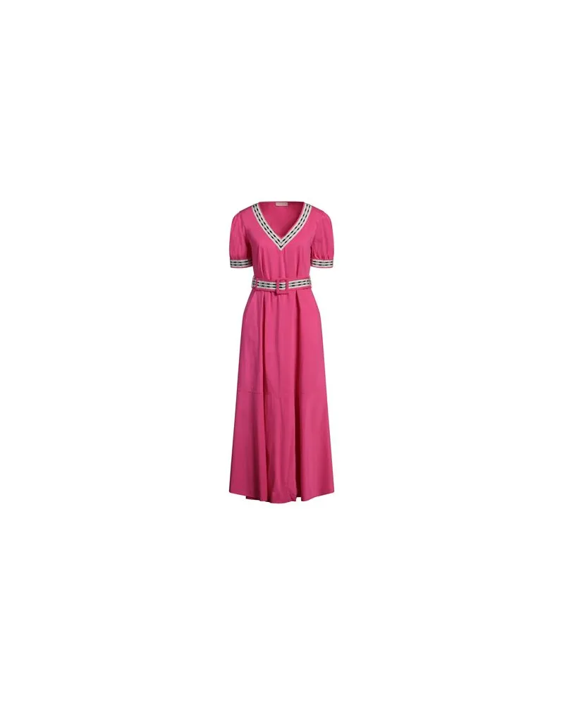 Purotatto KLEIDER - Maxi-Kleiderauf YOOX.COM Magenta