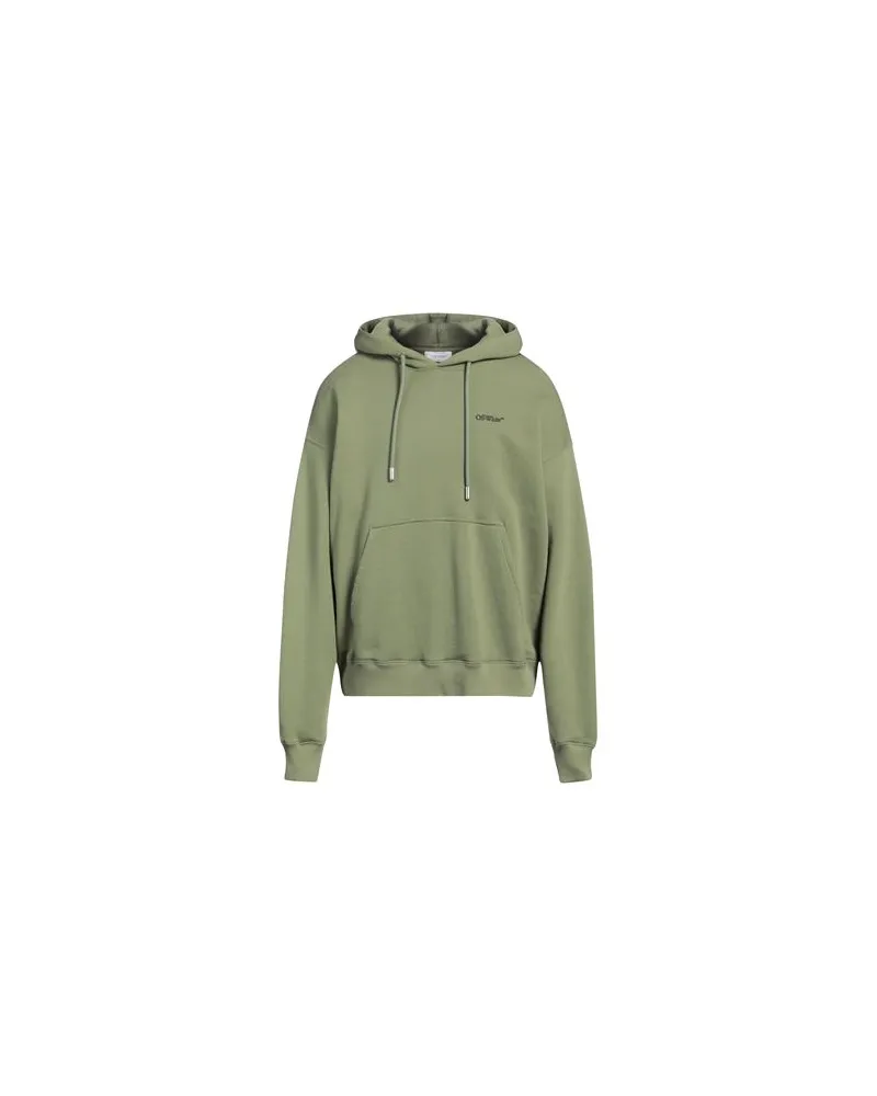 OFF-WHITE TOPS - Sweatshirtsauf YOOX.COM Salbeigrün