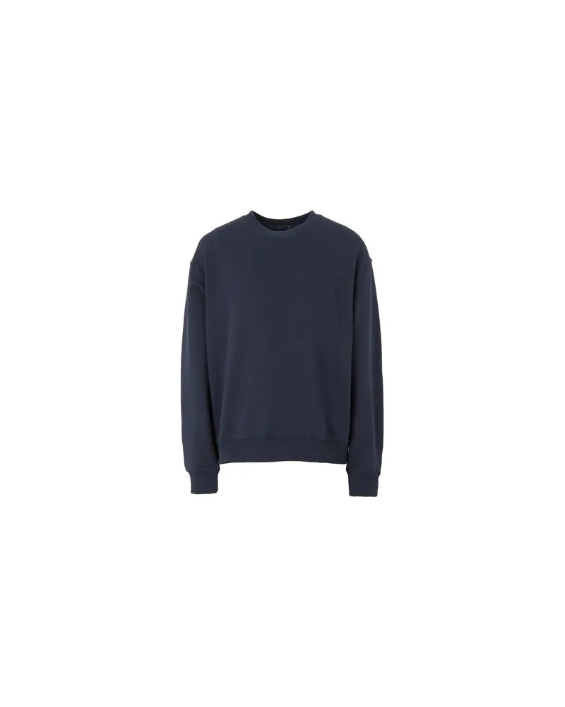 8 by Yoox ORGANIC COTTON CREW-NECK SWEATER  - TOPS - Sweatshirtsauf YOOX.COM Nachtblau