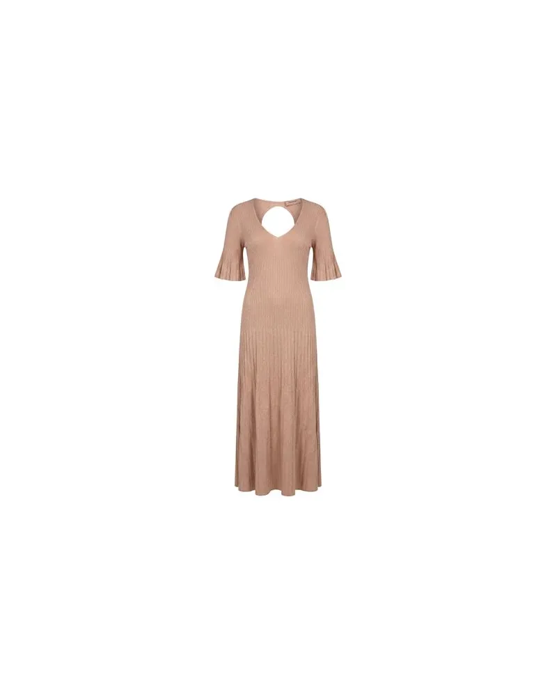 Twin-Set KLEIDER - Maxi-Kleiderauf YOOX.COM Hellrosa