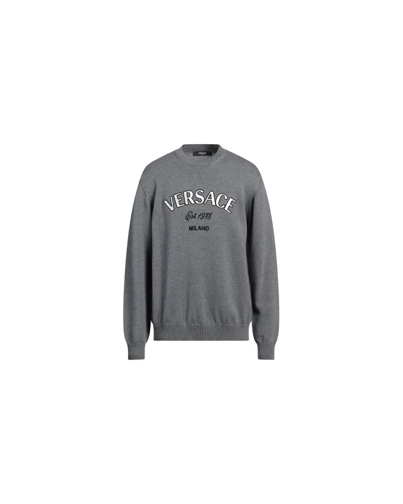 Versace STRICKWAREN - Pulloverauf YOOX.COM Grau