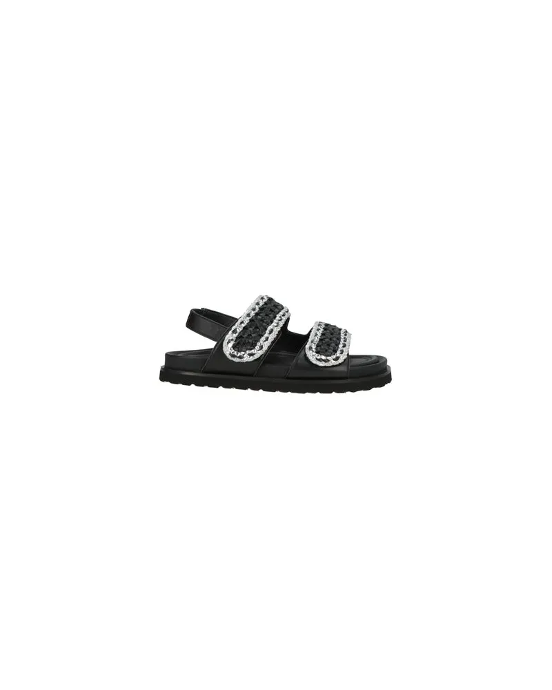 ELVIO ZANON SCHUHE - Sandalenauf YOOX.COM Schwarz