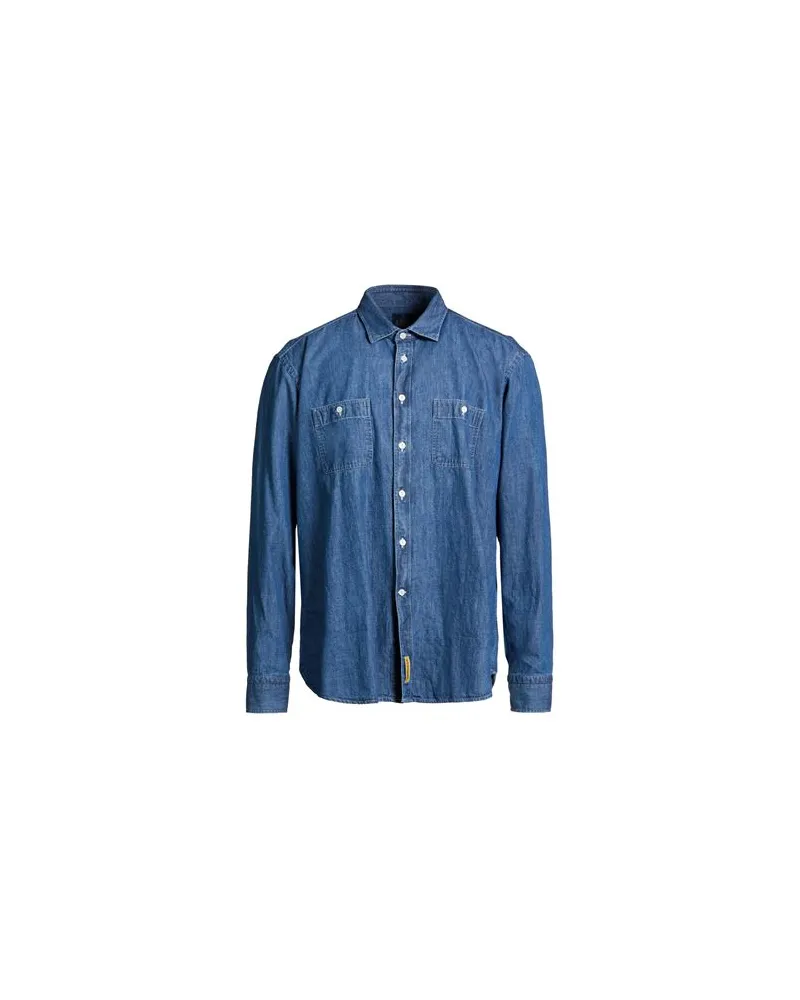 B.D. Baggies TOPS - Jeanshemdenauf YOOX.COM Blau