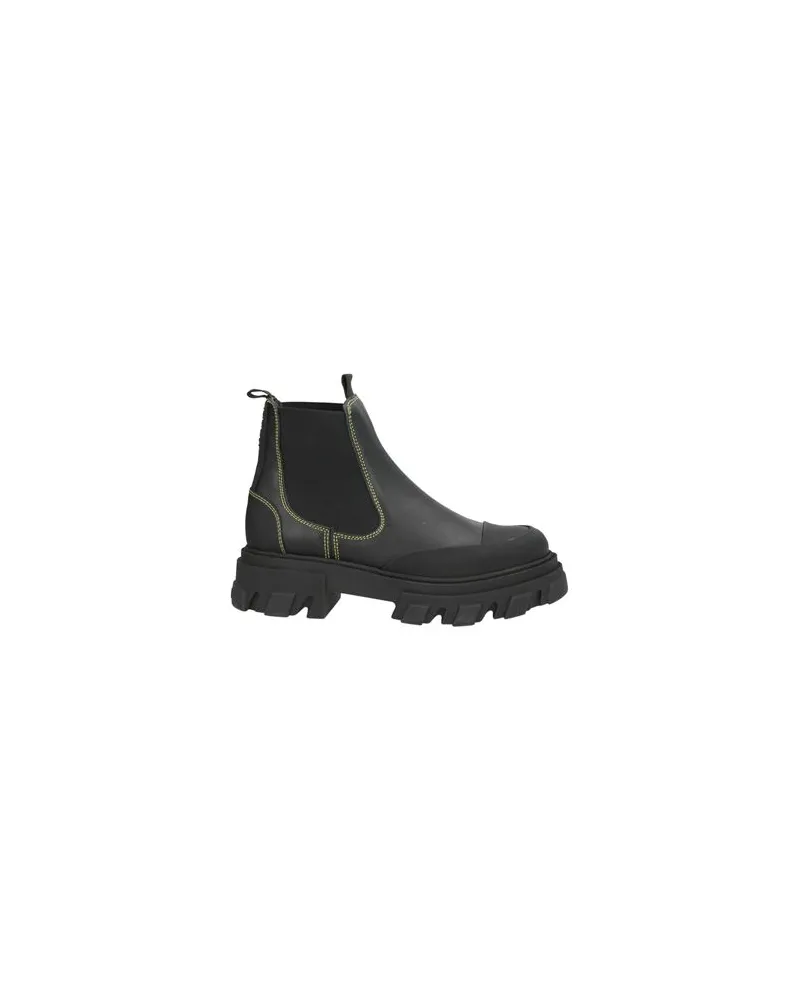Ganni SCHUHE - Stiefelettenauf YOOX.COM Schwarz