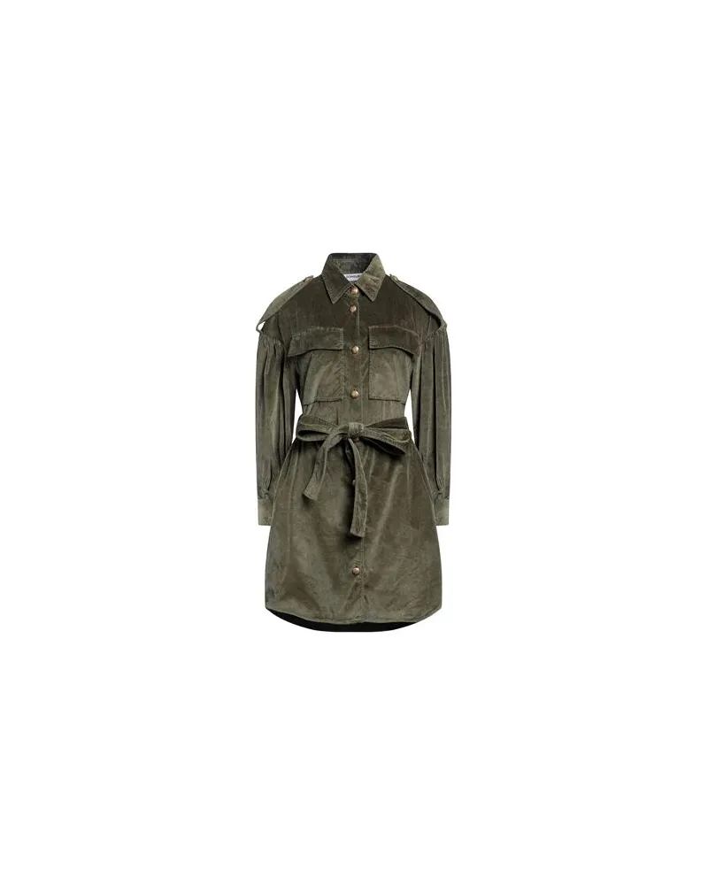 Dondup KLEIDER - Mini-Kleiderauf YOOX.COM Militärgrün