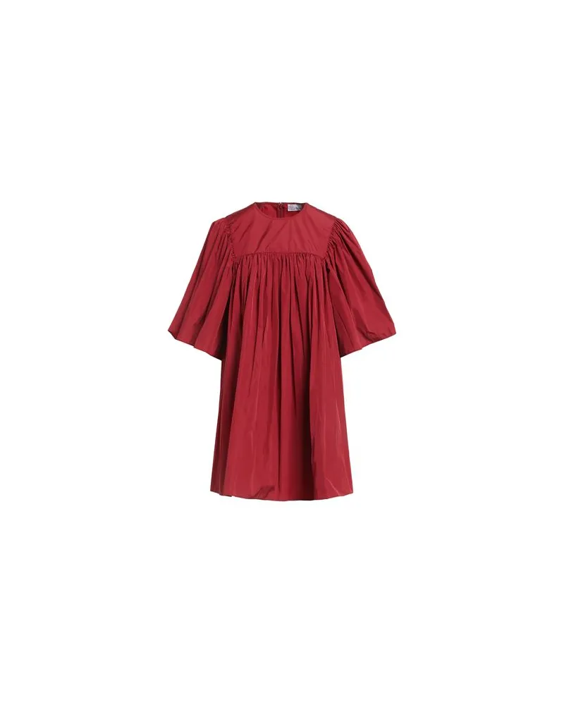RED Valentino KLEIDER - Mini-Kleiderauf YOOX.COM Ziegelrot