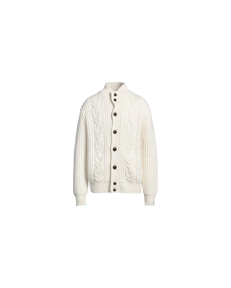 Malo STRICKWAREN - Strickjackenauf YOOX.COM Weiß