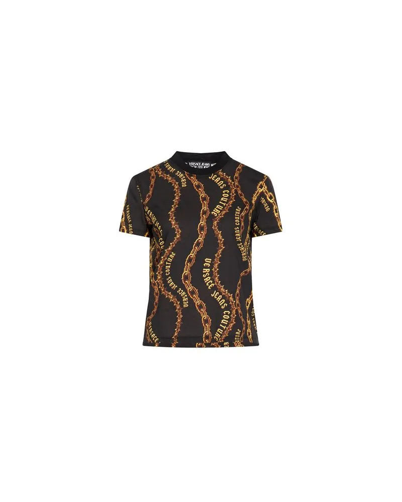 Versace Jeans TOPS - T-shirtsauf YOOX.COM Schwarz