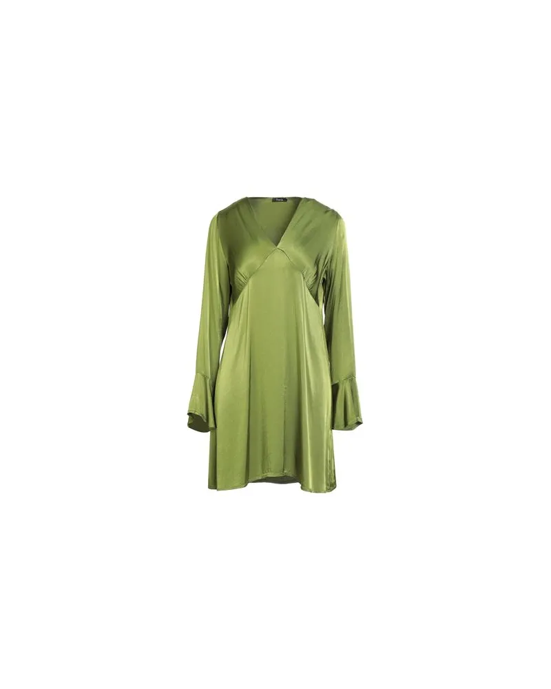 Hanita KLEIDER - Mini-Kleiderauf YOOX.COM Salbeigrün
