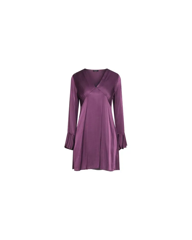 Hanita KLEIDER - Mini-Kleiderauf YOOX.COM Pflaume