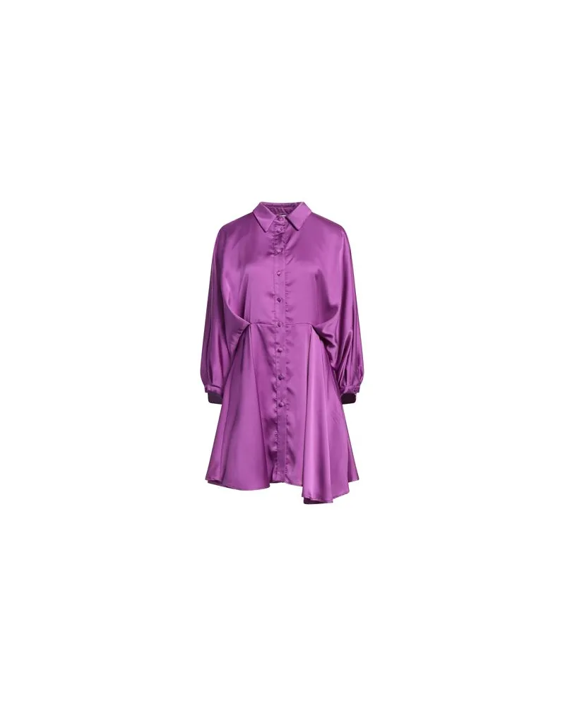 BERNA KLEIDER - Mini-Kleiderauf YOOX.COM Malve