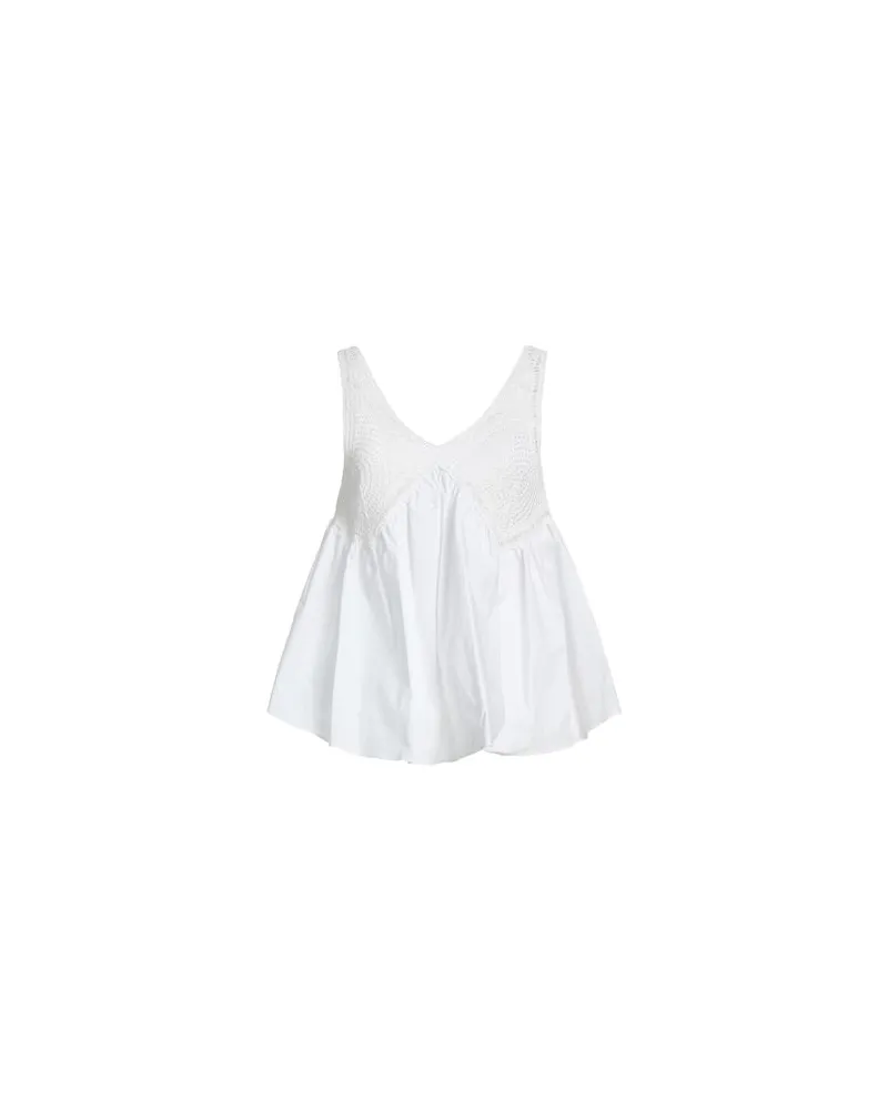 P.A.R.O.S.H. TOPS - Topsauf YOOX.COM Weiß
