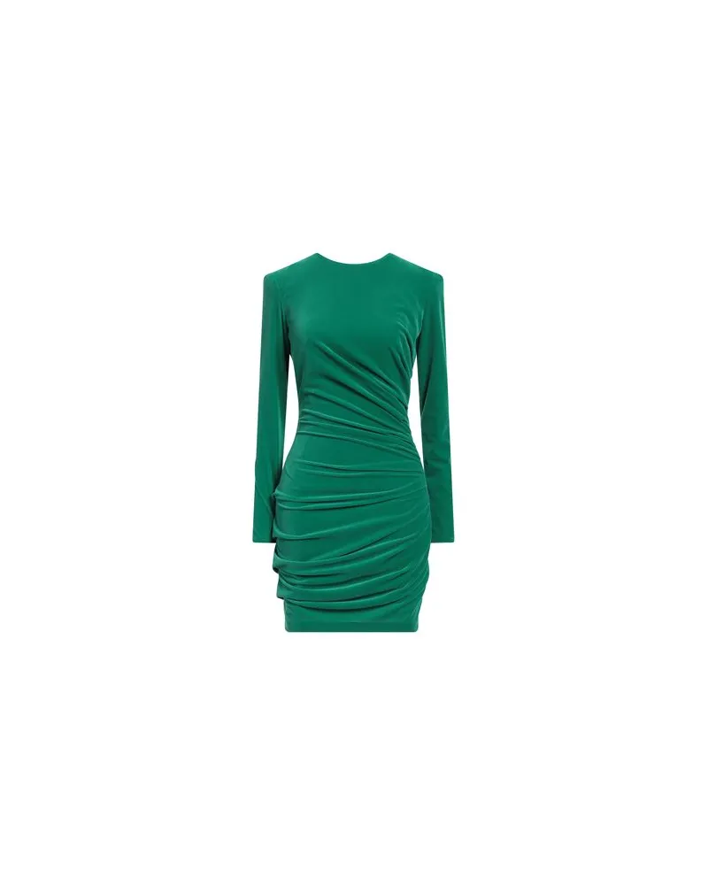 Elisabetta Franchi KLEIDER - Mini-Kleiderauf YOOX.COM Grün