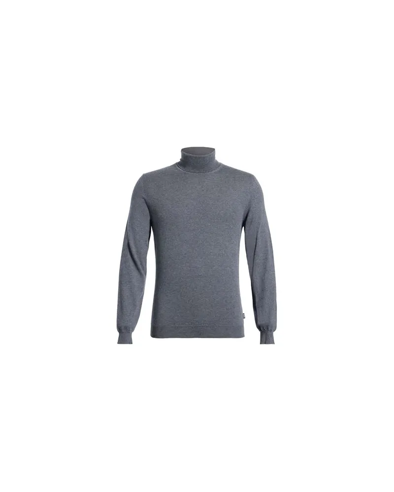 HUGO BOSS STRICKWAREN - Rollkragenpulloverauf YOOX.COM Grau
