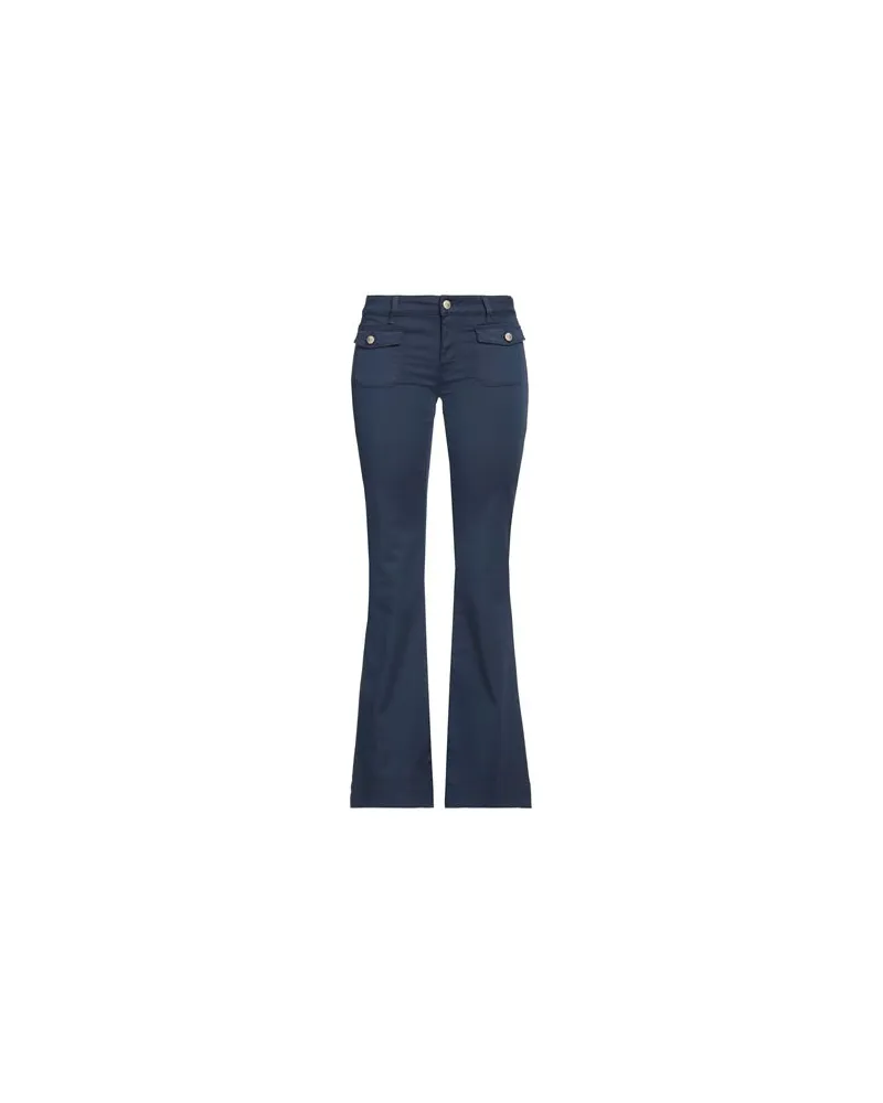 Re-HasH HOSEN & RÖCKE - Hosenauf YOOX.COM Marineblau