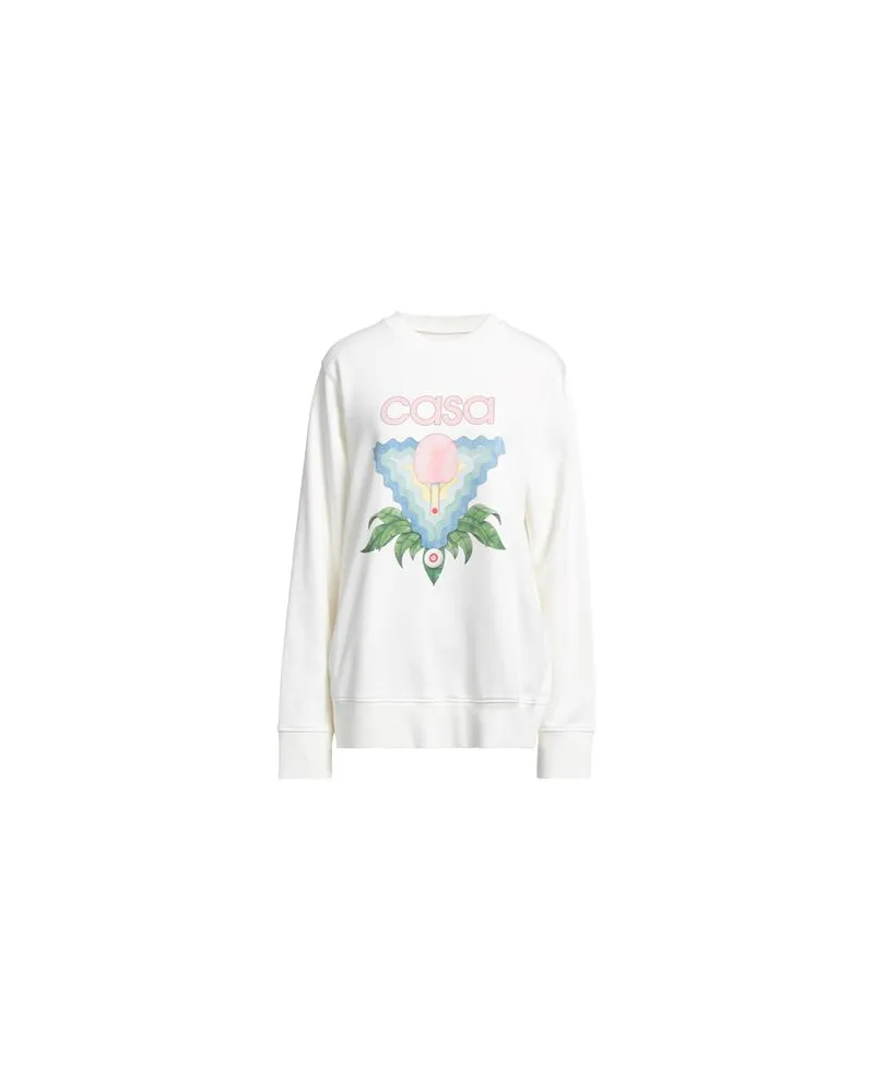 Casablanca Paris TOPS - Sweatshirtsauf YOOX.COM Weiß
