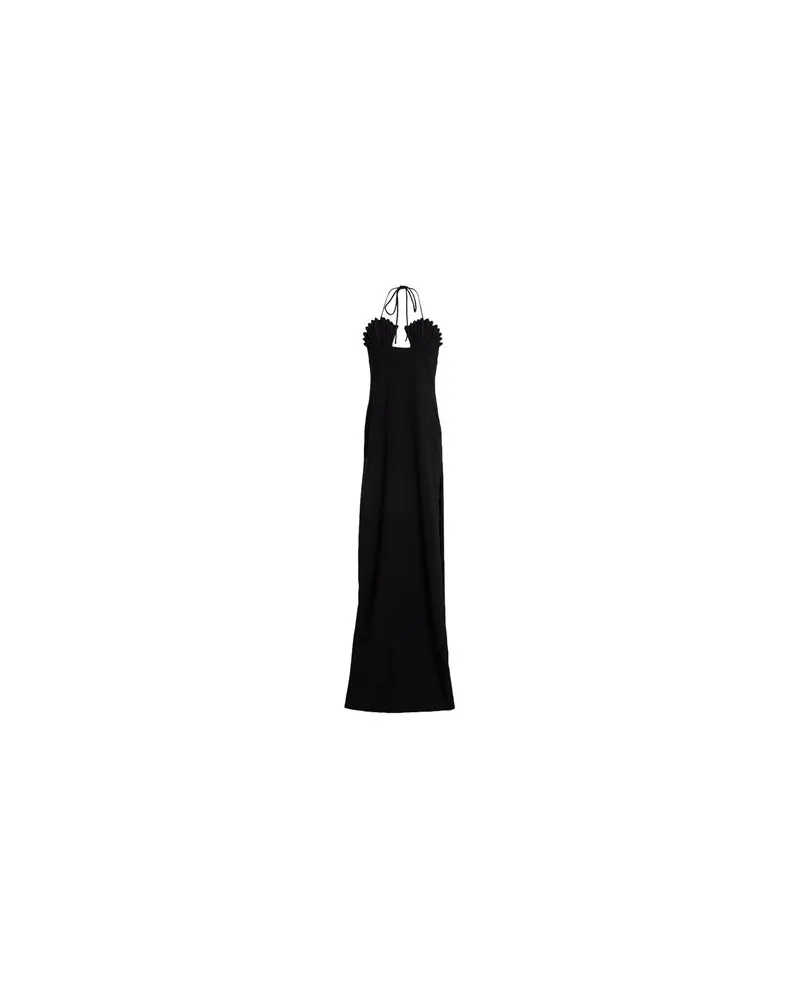 Mônot KLEIDER - Maxi-Kleiderauf YOOX.COM Schwarz
