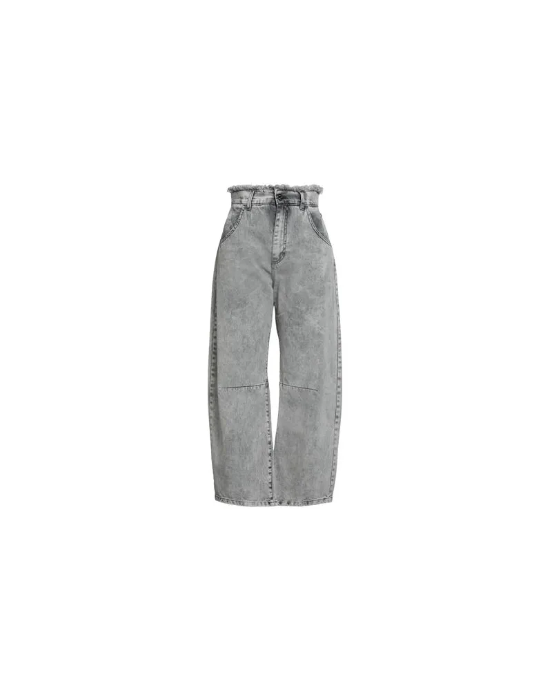 Soallure HOSEN & RÖCKE - Jeanshosenauf YOOX.COM Grau