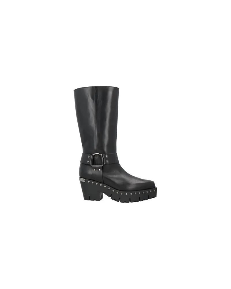 Jimmy Choo SCHUHE - Stiefelauf YOOX.COM Schwarz