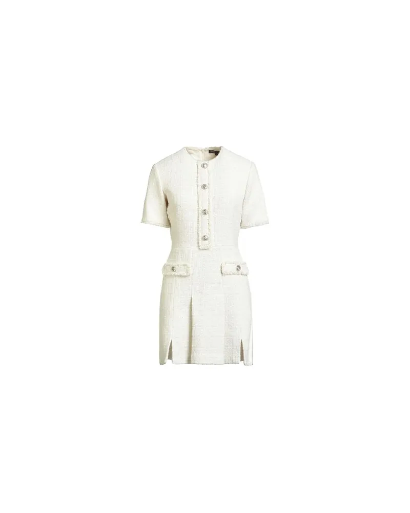 Maje KLEIDER - Mini-Kleiderauf YOOX.COM Elfenbein