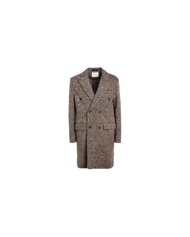 Paolo Pecora Milano JACKEN & MÄNTEL - Mäntelauf YOOX.COM Schokobraun